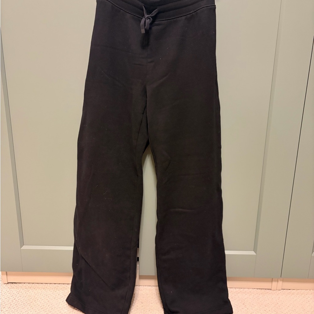 Aritzia Sweat fleece pants - black